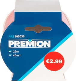 Premion סרט אזהרה 25 מטר רוחב 48 מ"מ  PRE900038